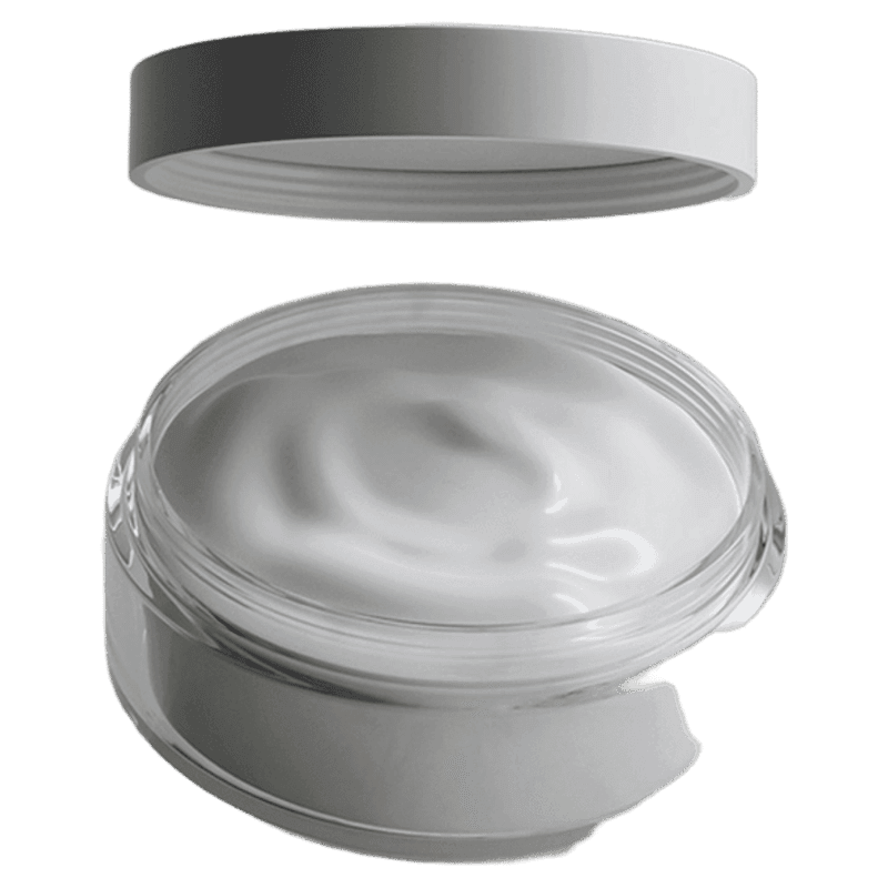 Pote de creme hidratante